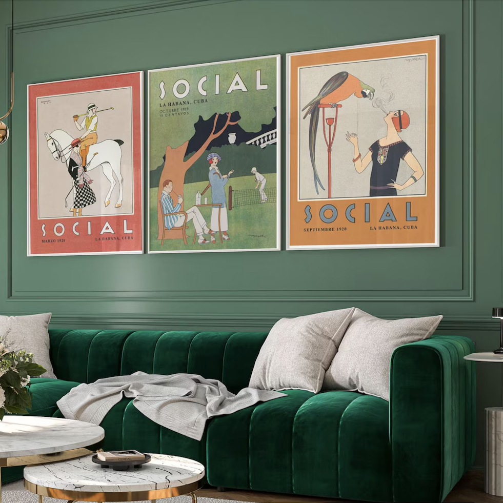 Vintage Travel Posters: Old Havana