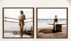 Set of Two - Vintage Ocean Blues in Cojímar Cuba