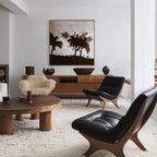 Sunset Sky and Palms at a Havana Finca