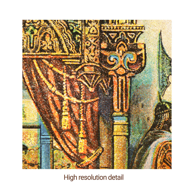 La Alhambra Vintage Cuba Cigar Art - Arabian Nights