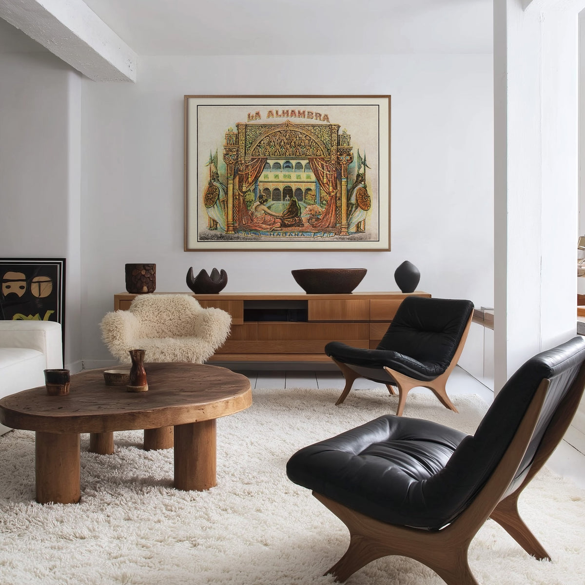 La Alhambra Vintage Cuba Cigar Art - Arabian Nights