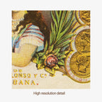 La Carolina Vintage Cuba Cigar Art - Pastoral Charm