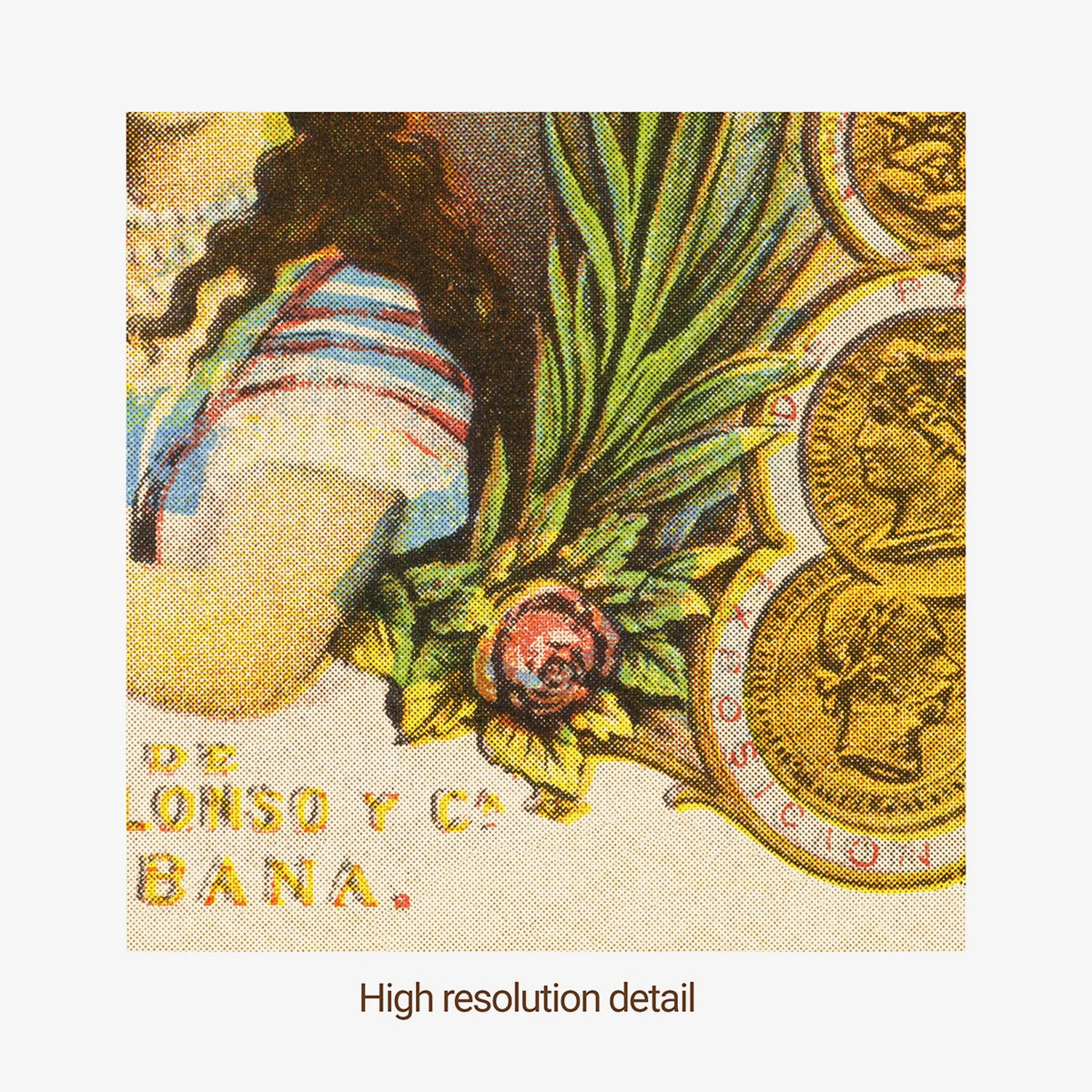 La Carolina Vintage Cuba Cigar Art - Pastoral Charm