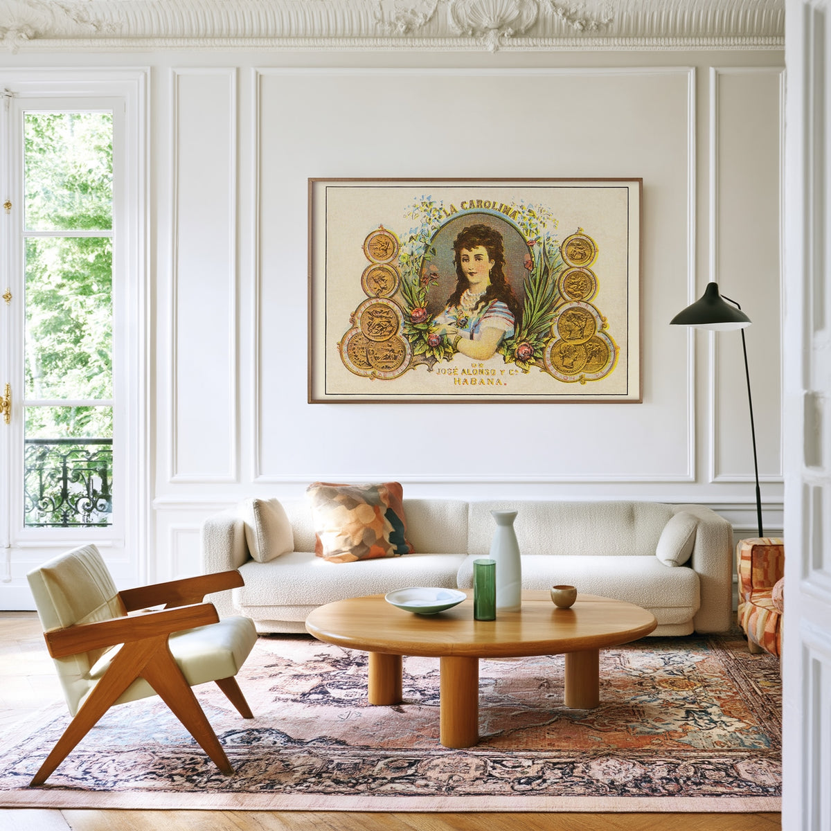 La Carolina Vintage Cuba Cigar Art - Pastoral Charm