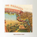 La Rosa de Santiago Vintage Cuba Cigar Art - Grand 1890s