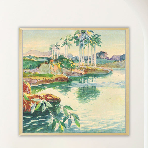 Lydia Watercolor - Cuban Landscape