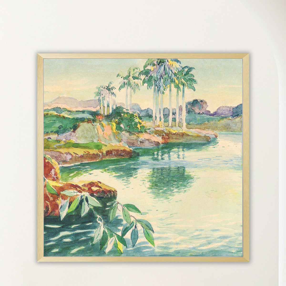 Lydia Watercolor - Cuban Landscape
