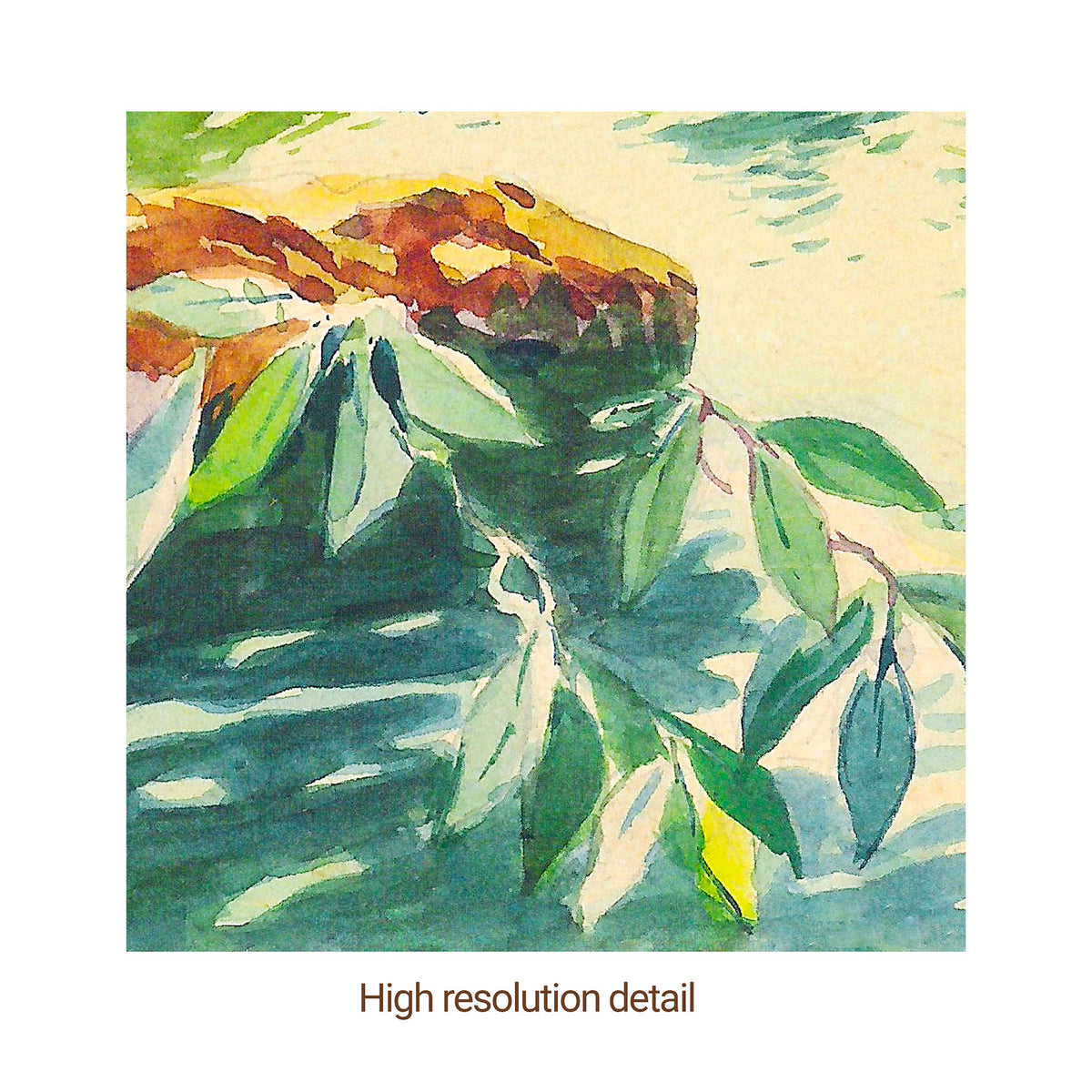 Lydia Watercolor - Cuban Landscape