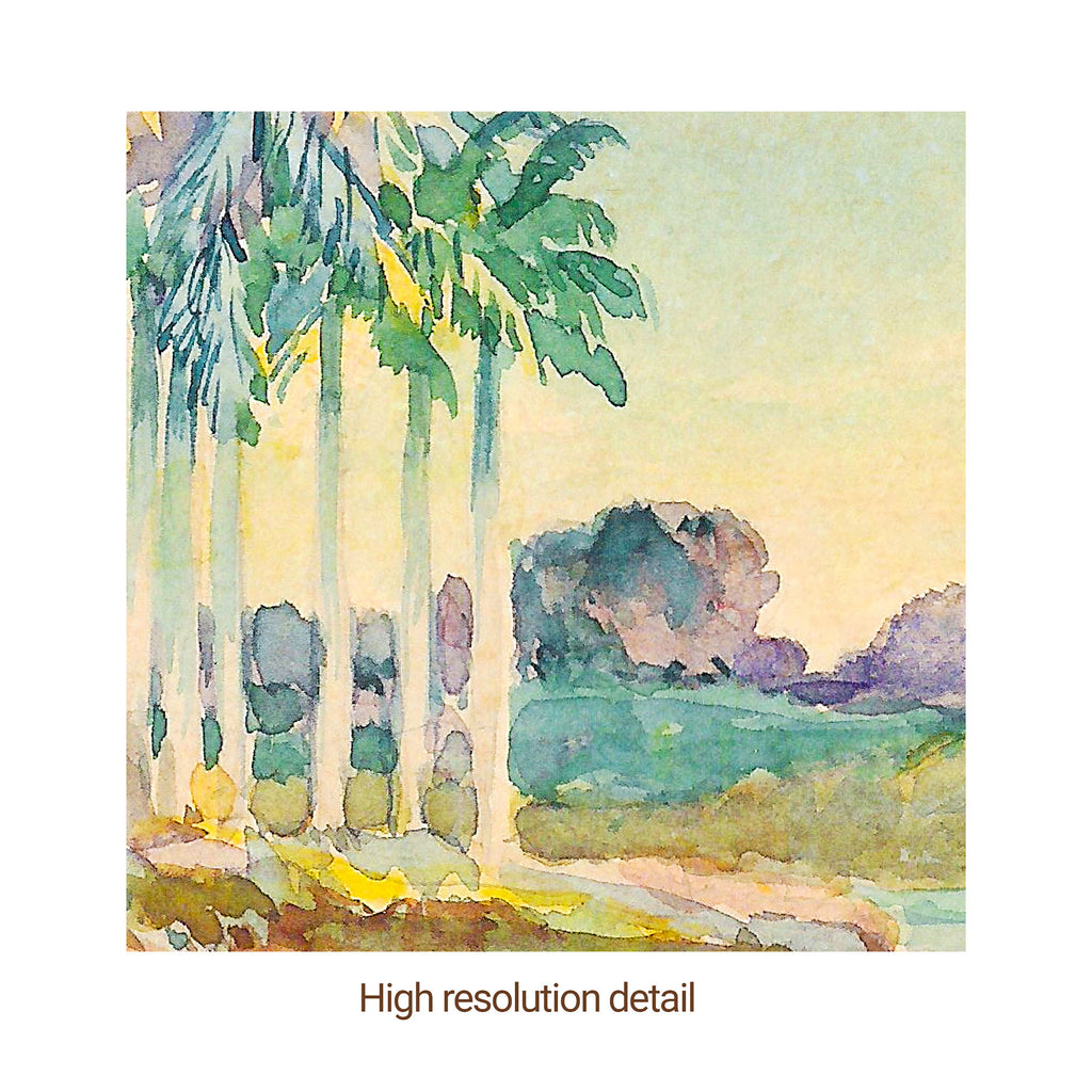 Lydia Watercolor - Cuban Landscape