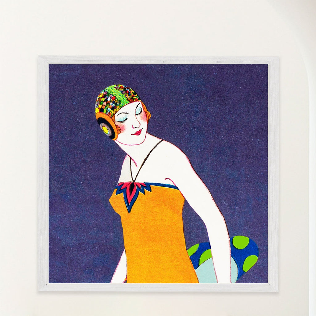 Beach Beauties at 1920s Seaside Resort, Set of 3
