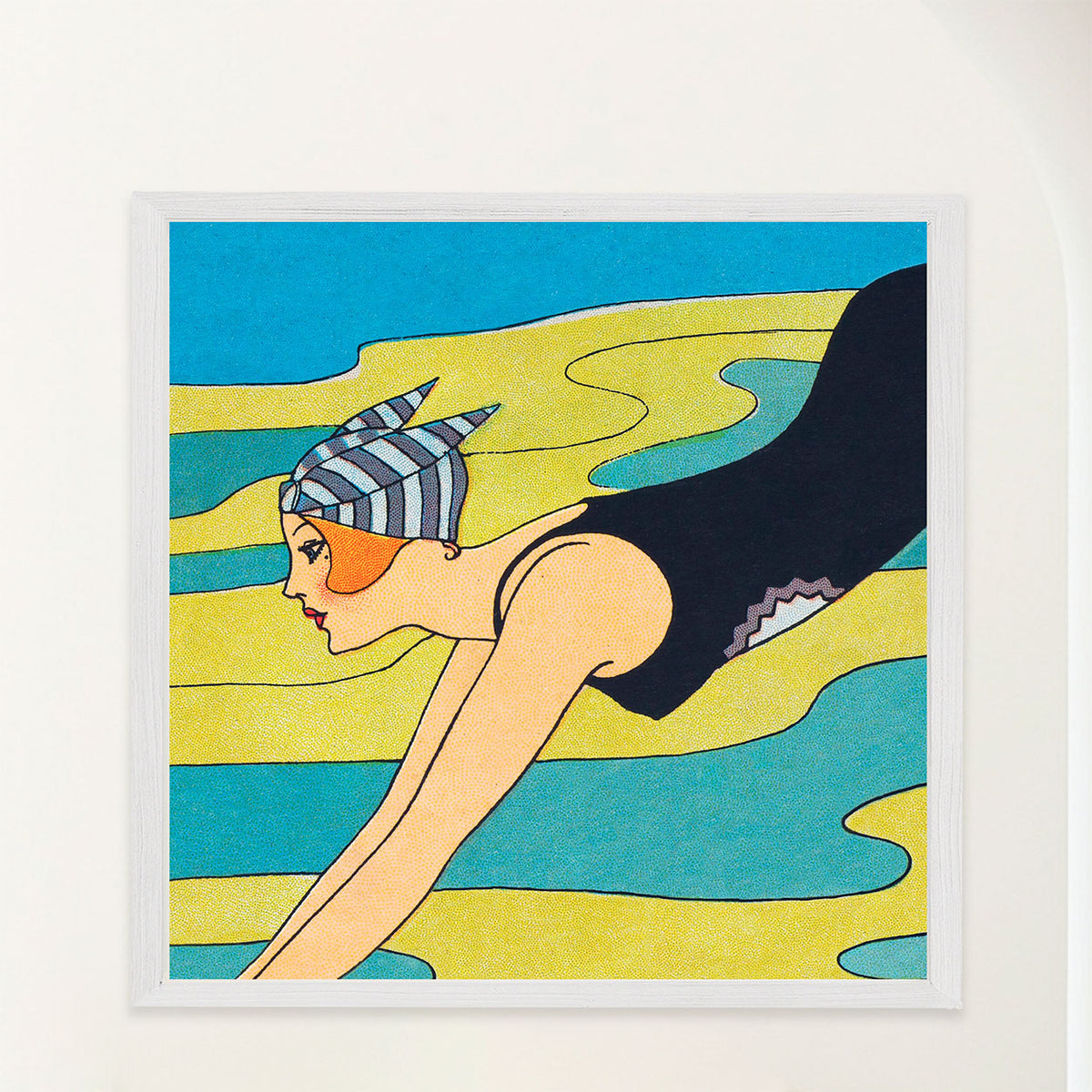 Beach Beauties at 1920s Seaside Resort, Set of 3