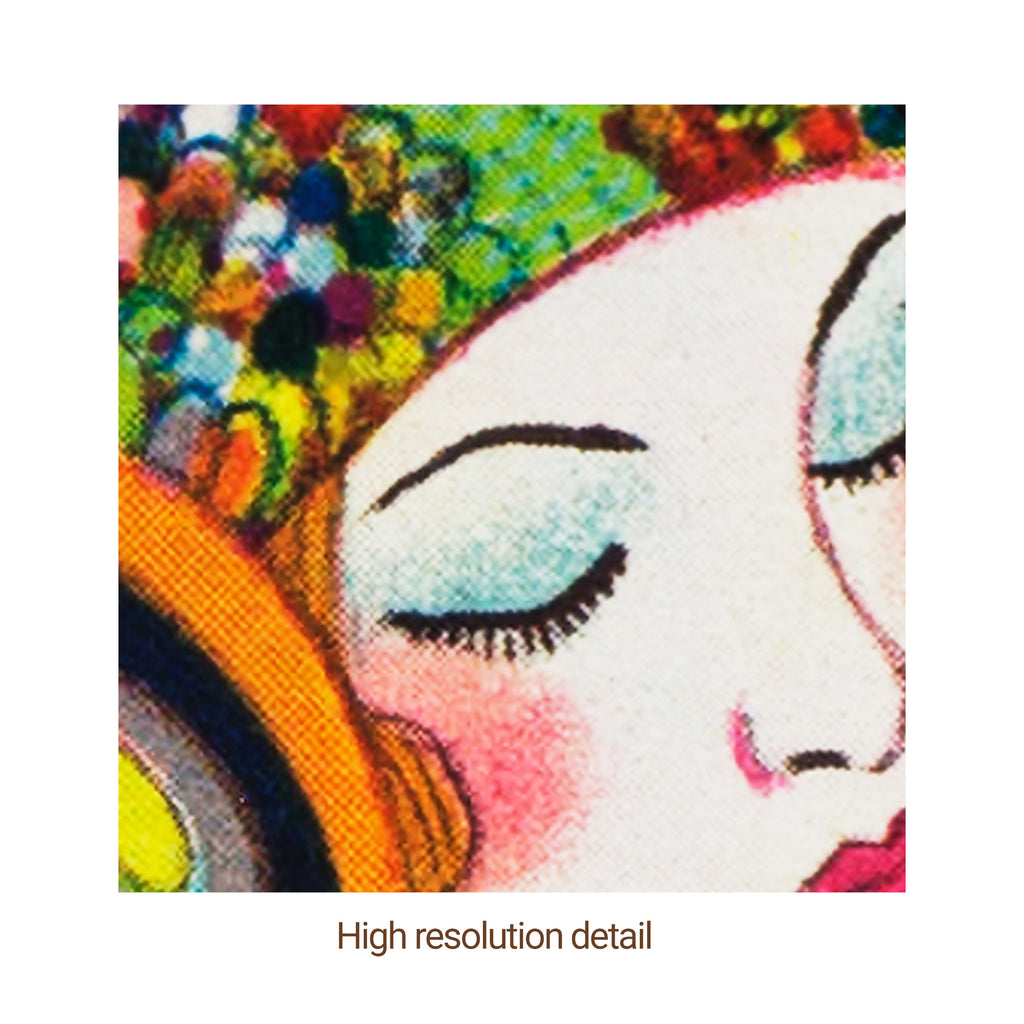 Seaside Elegance in Vibrant Colors - Art Deco 1920s