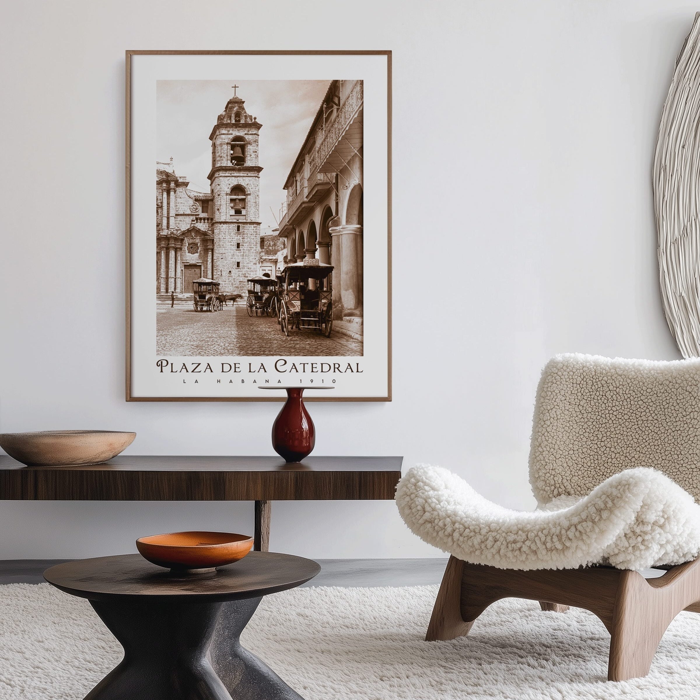 Plaza de la Catedral - Old Havana Travel Poster
