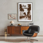 El Son De Mi Cuba - Travel Poster - Havana Palms Sway