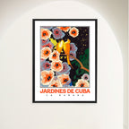 Jardines de Cuba - Birds in a Burst of Flowers