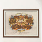 H. Upmann Vintage Cuba Cigar Art - Royal